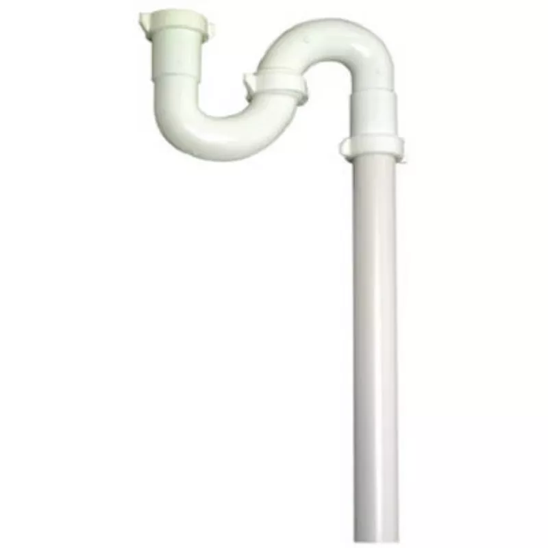 1 And 1/2 Inch Outer Diameter Plastic Lavatory And Kitchen Floor Drain Trap Tube