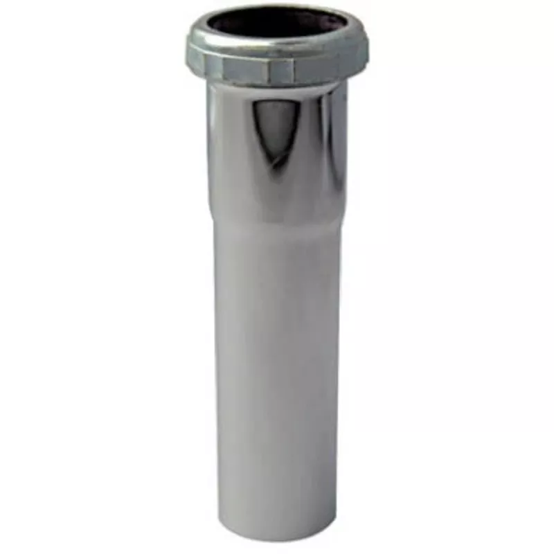 1 And 1/2 Inch Outer Diameter Tube Slip Joint With 6 Inch Kitchen Drain Extension Tube