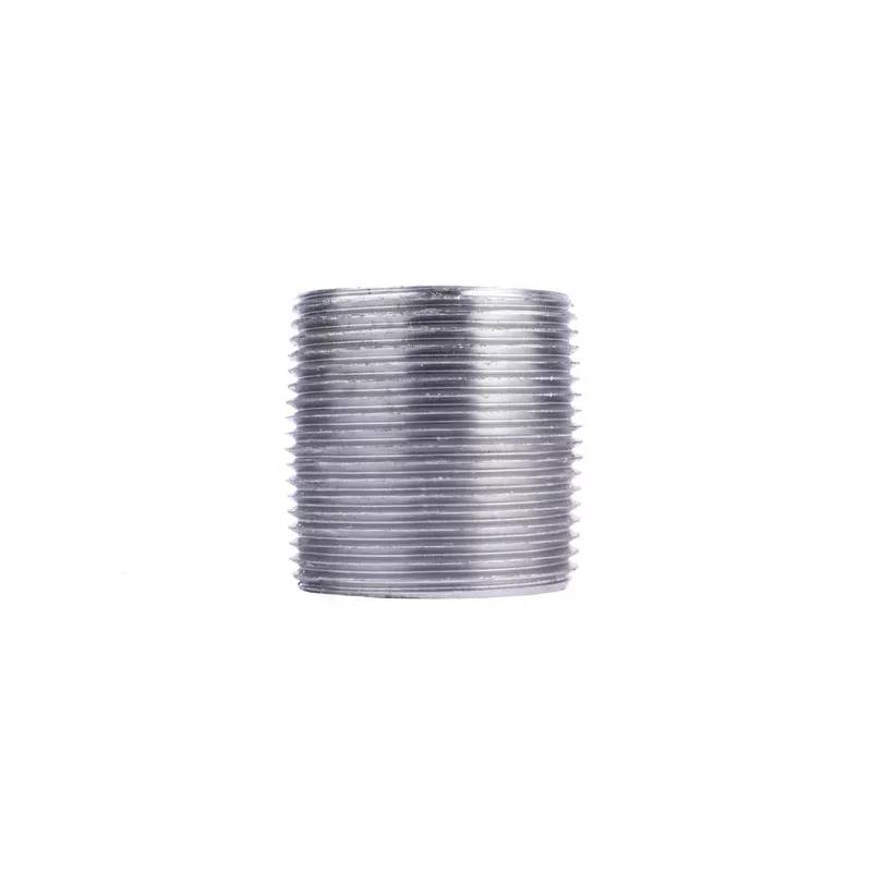 1 And 1 Quarter Inch By Close Black Steel Pipe Nipple