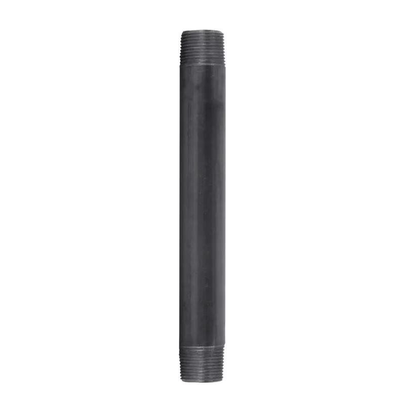 1 Inch By 10 Inch Black Steel Pipe Nipple