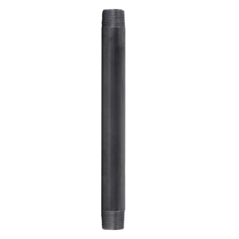 1 Inch By 12 Inch Black Steel Pipe Nipple