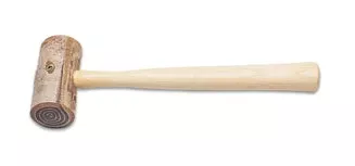 1 Inch Rawhide Hammer Mallet - Size 0 - 2 oz Made in USA