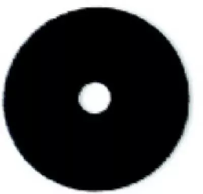 3M 08379 Thick Line Stripping Floor Pad 7200, 17", Black