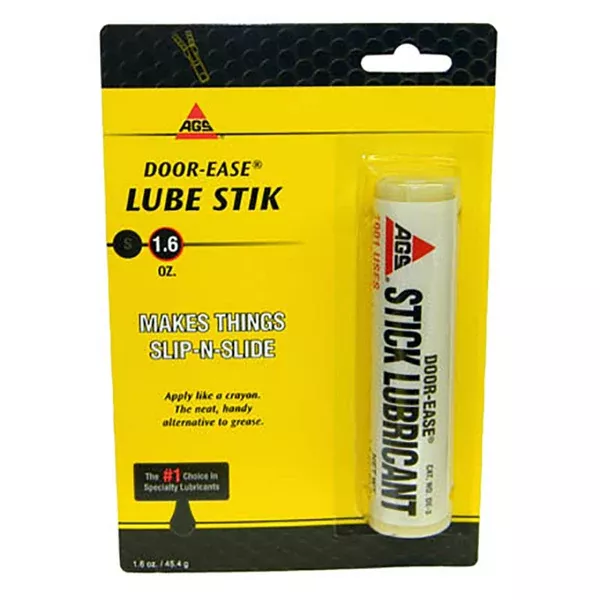Ags DEK-3H Door-Ease Stick Lubricant, 1.6 Oz, White