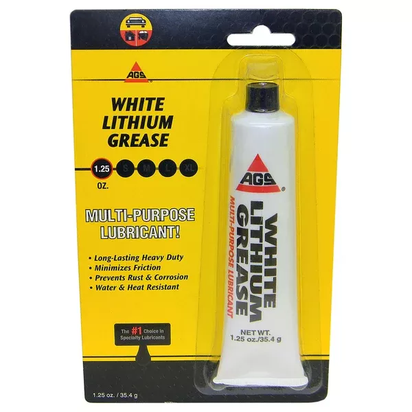 Ags WL-1H LITH-EASE Multi-Purpose White Lithium Grease, 1.25 Oz