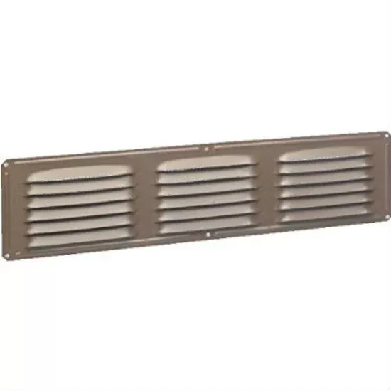 Air Vent 84212 Aluminum Undereave Vent, Brown, 16" x 8"
