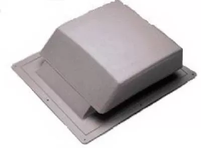 Air Vent 90121 Slant Roof Mounted Vent, Plastic, Black