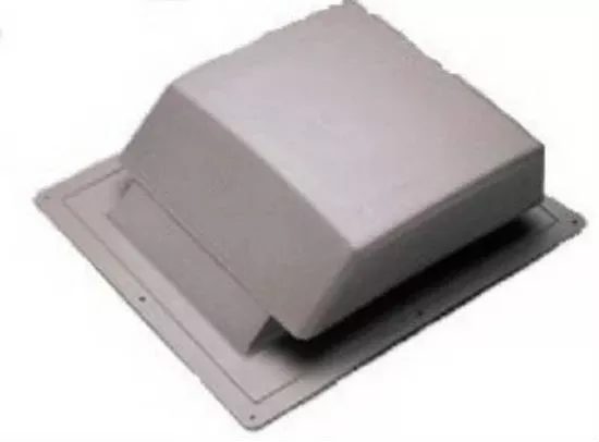 Air Vent 90122 Slant Roof Mounted Vent, Plastic, Brown
