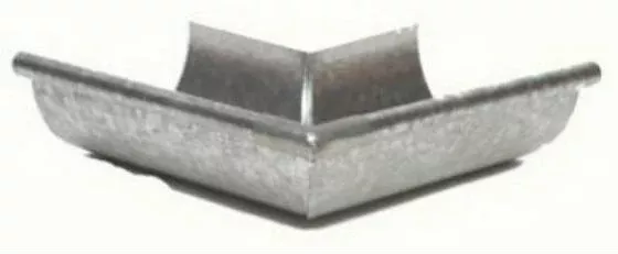 Amerimax LOS265 Galvanized Outside Mitre, 5"