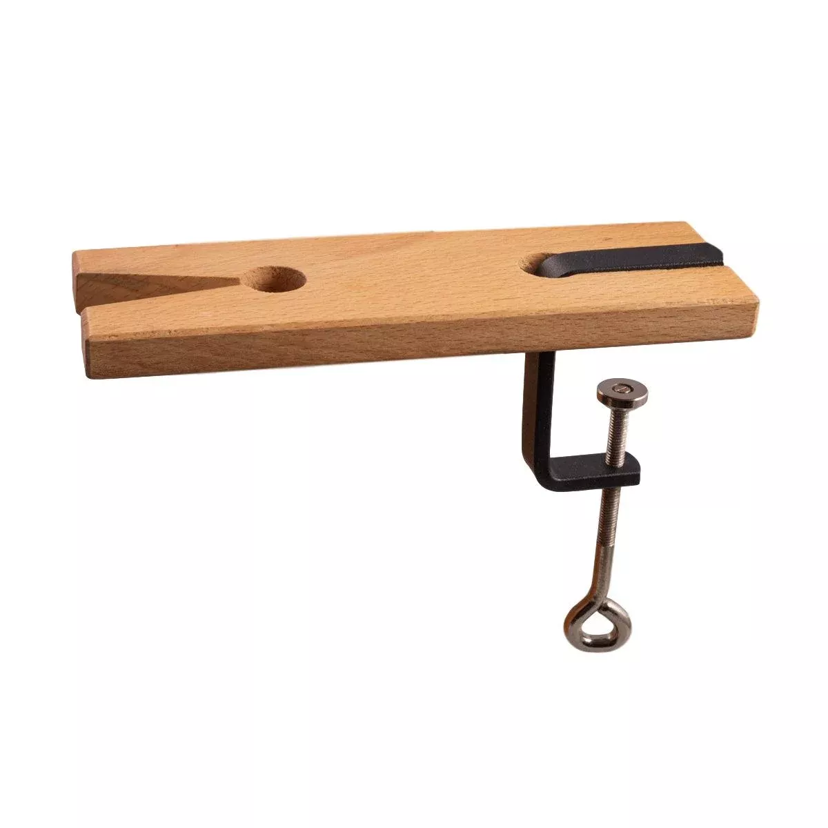 Bench Pin with V-Slot & Clamp