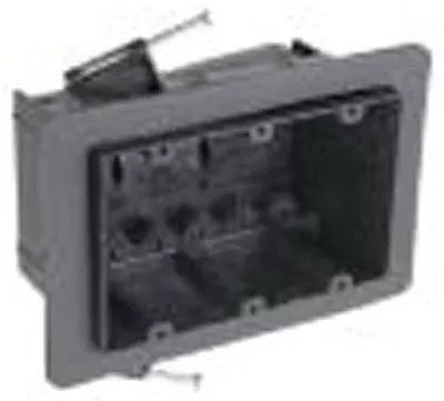 Carlon Draft Tight Electrical Outlet Box 54 CUIN, 3 Gang