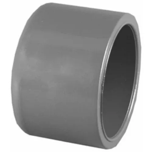 Charlotte Pipe PVC-08116-1800HA Schedule 80 PVC Slip Cap, 1-1/2", Gra
