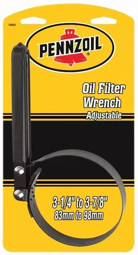 Custom Accessories 19403 Pennzoil Large Strap Adjustable Oil Filter W