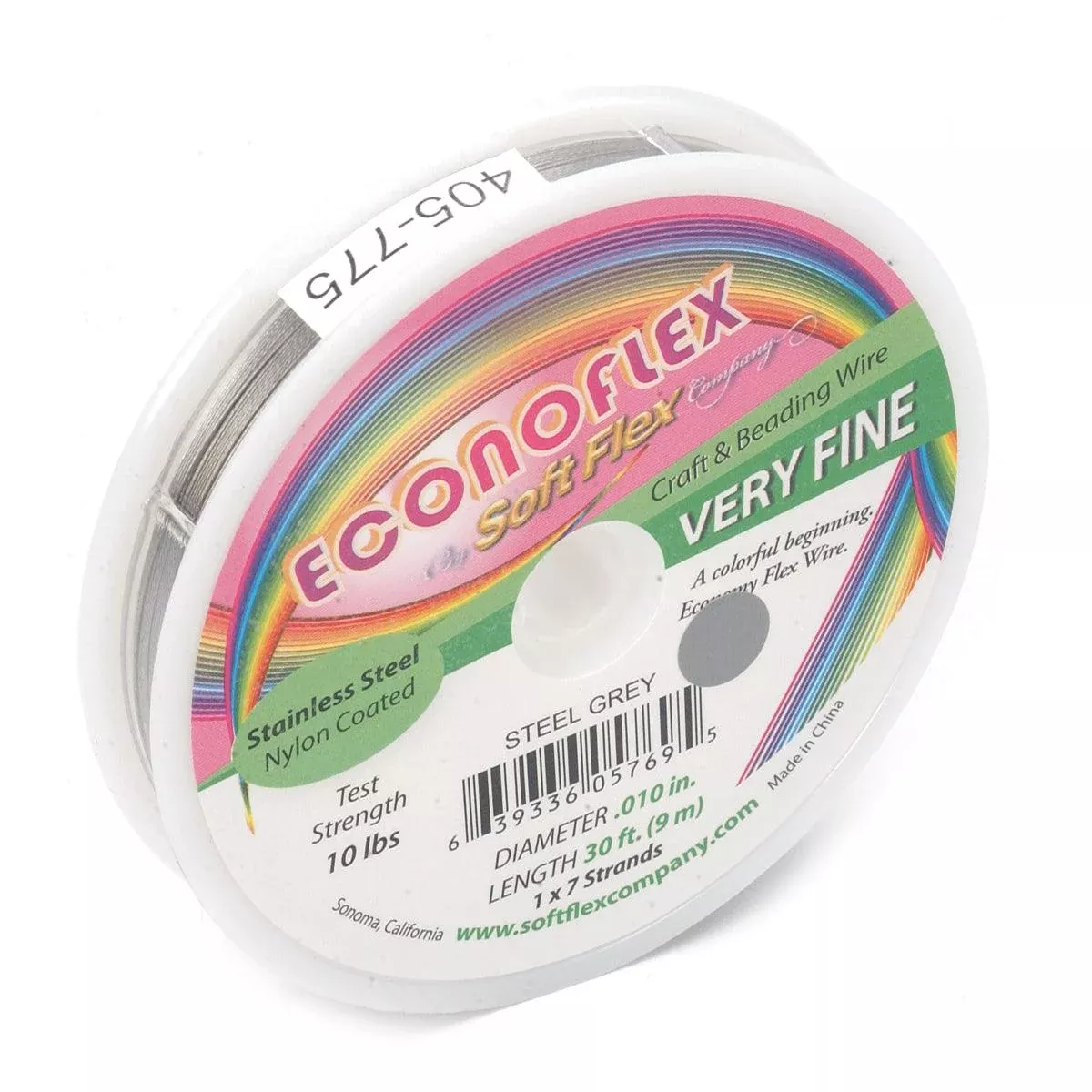 Econoflex Bead Wire -30 Foot Spools (9 Meters)
