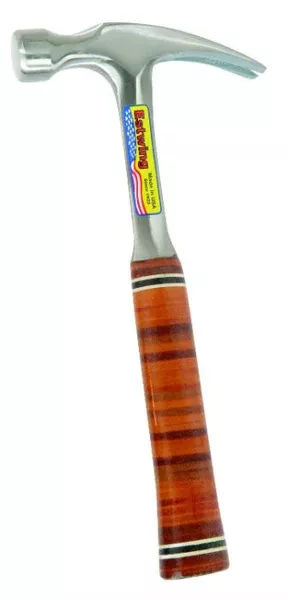 Estwing E20S Straight Claw Ripping Hammer with Beautiful Leather Grip