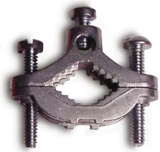 Gardner Bender 14-GRC Grounding Clamp, Galvanized, 1/2" To 1"