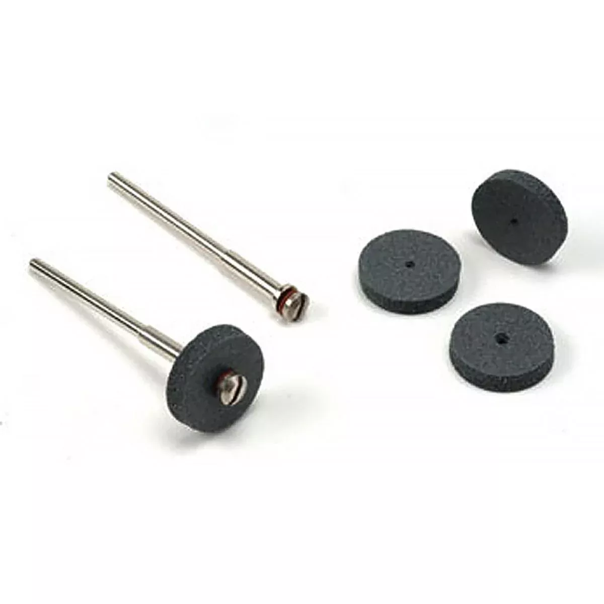 Italian Grey Pre Polish Square Edge Polishing Wheels 5/8" & 7/8"