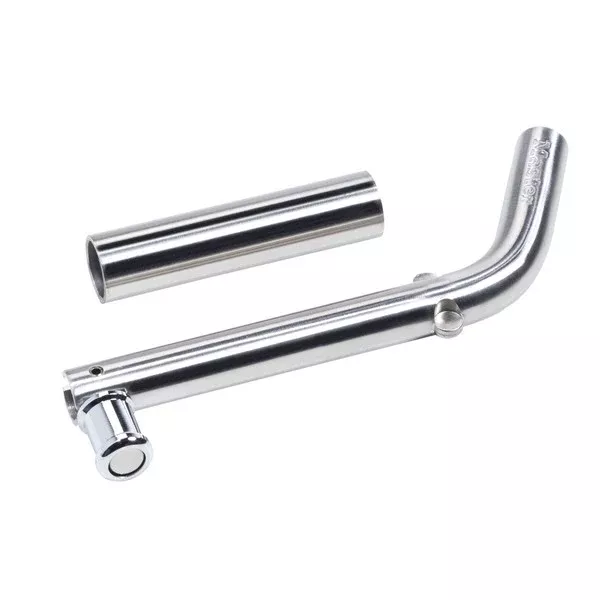 Master Lock 1414DAT Receiver Pin & Clip with Built In Pivot Lock, Chro