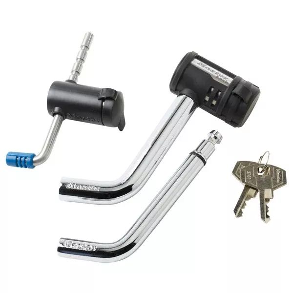 Master Lock 2848DAT Bent Pin Receiver Coupler Lock Set