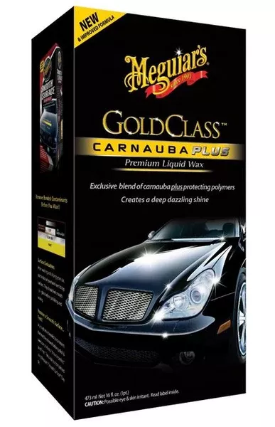 Meguiar's G7016 Gold Class™ Carnauba Plus Premium Liquid Car Wax, 16