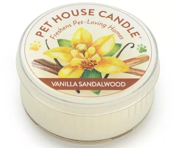 Pet House Mini Candle - Vanilla Sandalwood 1.5 oz