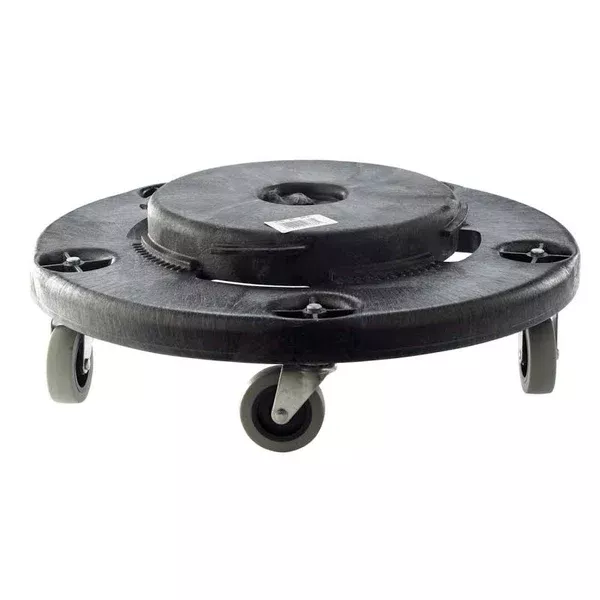 Rubbermaid FG264020BLA Brute Trash Can Dolly, Black