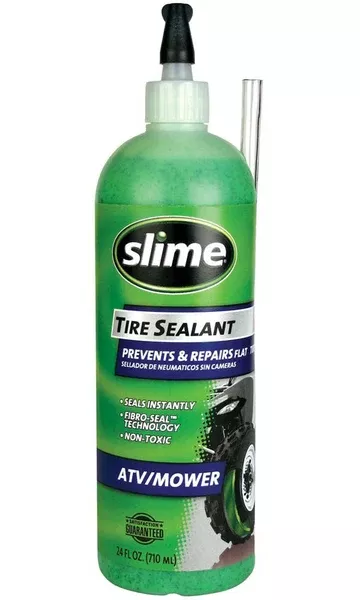 Slime 10008 Tubeless Tire Sealant for ATV & Mower, 24 Oz