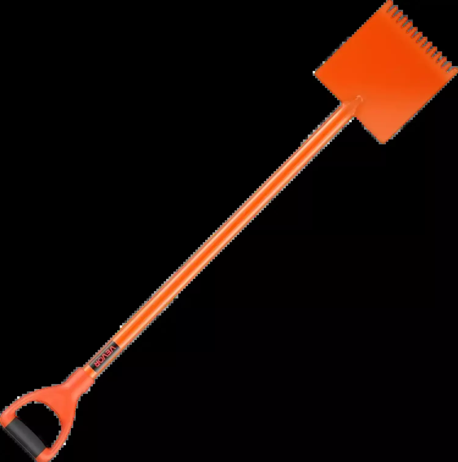Vevor Roof Ripper Shingle Tear-Off Shovel 46.1" D-Grip Orange New