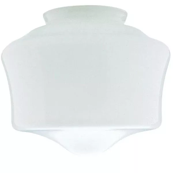Westinghouse 85578 Schoolhouse Replacement Glass Globe, 7-1/2", White