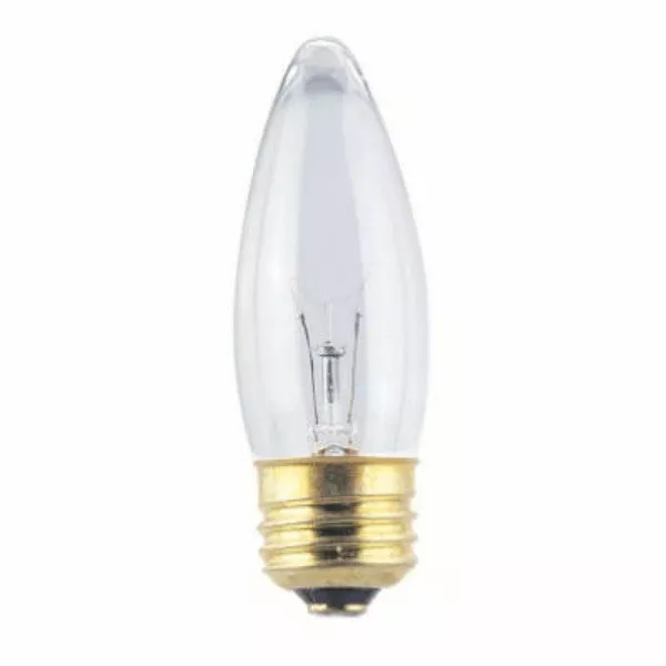 Westpointe 70973 Torpedo Shape B11 Fan Bulb w/Medium Base, Clear, 40W,