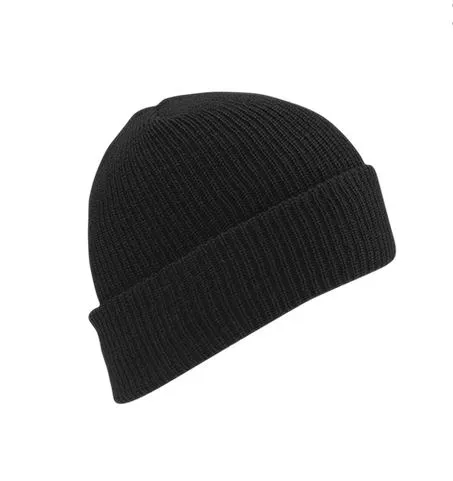 Wigwam F4707-052-OS Classic Ribbed Worsted Wool Watch Cap, Black, One