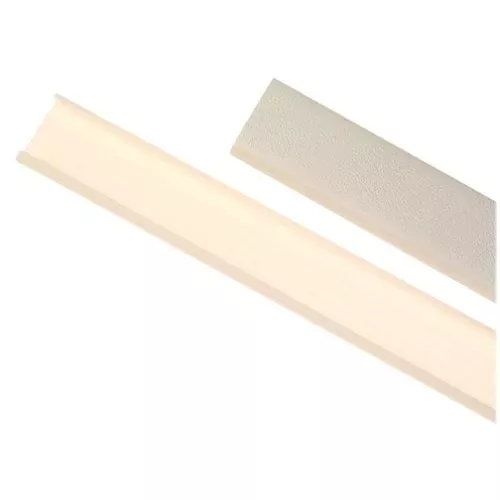 Wiremold NM1 Nonmetallic Raceway Wire Channel, Plastic, 5', Ivory