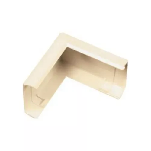 Wiremold NM8 Nonmetallic Raceway Outside Elbow, Ivory
