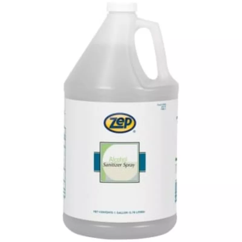 Zep Alcohol Sanitizer Spray 4-1 Gallon Package Of 4