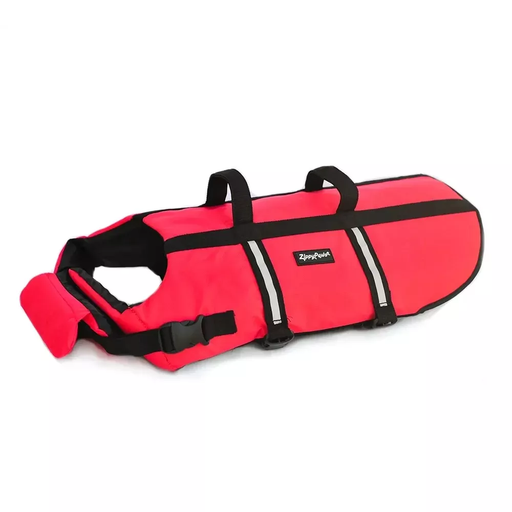 ZIPPYPAWS Adventure Life Jacket for Dogs - Red X-Large